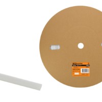 Термоусаживаемая трубка ТУТнг 6/3 белая (100 м/ролл) TDM