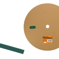 Термоусаживаемая трубка ТУТнг 8/4 зеленая (100 м/ролл) TDM