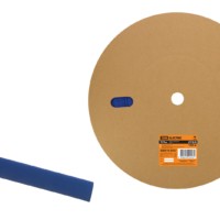 Термоусаживаемая трубка ТУТнг 12/6 синяя (100 м/ролл) TDM