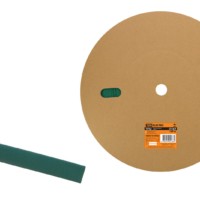 Термоусаживаемая трубка ТУТнг 14/7 зеленая (100 м/ролл) TDM