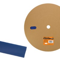 Термоусаживаемая трубка ТУТнг 20/10 синяя (100 м/ролл) TDM