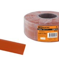 Термоусаживаемая трубка ТУТнг 30/15 красная (50 м/ролл) TDM