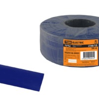 Термоусаживаемая трубка ТУТнг 30/15 синяя (50 м/ролл) TDM