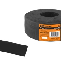 Термоусаживаемая трубка ТУТнг 30/15 черная (50 м/ролл) TDM