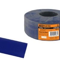 Термоусаживаемая трубка ТУТнг 40/20 синяя (50 м/ролл) TDM