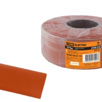 Термоусаживаемая трубка ТУТнг 50/25 красная (25 м/ролл) TDM