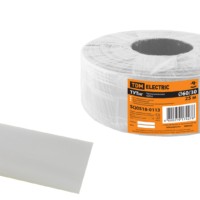 Термоусаживаемая трубка ТУТнг 60/30 белая (25 м/ролл) TDM