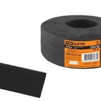 Термоусаживаемая трубка ТУТнг 60/30 черная (25 м/ролл) TDM