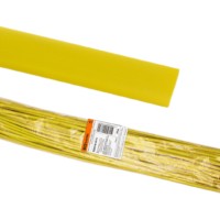 Термоусаживаемая трубка ТУТнг 10/5 желтая по 1м (50 м/упак) TDM