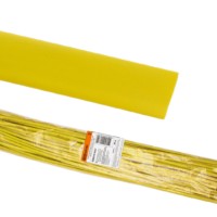 Термоусаживаемая трубка ТУТнг 16/8 желтая по 1м (50 м/упак) TDM