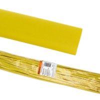 Термоусаживаемая трубка ТУТнг 30/15 желтая по 1м (25 м/упак) TDM
