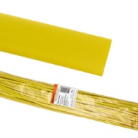 Термоусаживаемая трубка ТУТнг 40/20 желтая по 1м (25 м/упак) TDM