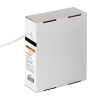 Термоусаживаемая трубка ТУТнг 4/2 белая в коробке (10 м/упак) TDM