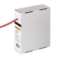 Термоусаживаемая трубка ТУТнг 6/3 красная в коробке (10 м/упак) TDM