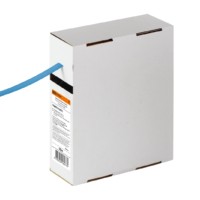 Термоусаживаемая трубка ТУТнг 6/3 синяя в коробке (10 м/упак) TDM