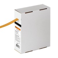 Термоусаживаемая трубка ТУТнг 8/4 желтая в коробке (10 м/упак) TDM