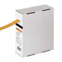 Термоусаживаемая трубка ТУТнг 10/5 желтая в коробке (10 м/упак) TDM