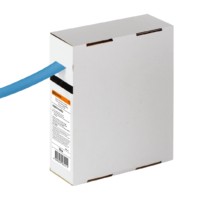 Термоусаживаемая трубка ТУТнг 12/6 синяя в коробке (10 м/упак) TDM