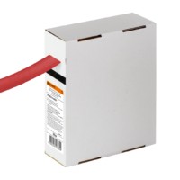 Термоусаживаемая трубка ТУТнг 16/8 красная в коробке (10 м/упак) TDM