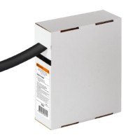 Термоусаживаемая трубка ТУТнг 16/8 черная в коробке (10 м/упак) TDM