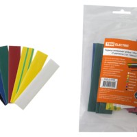 Термоусаживаемая трубка ТУТнг 16/8 набор (7 цветов по 3 шт. 100мм) TDM