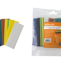 Термоусаживаемая трубка ТУТнг 20/10 набор (7 цветов по 3 шт. 100мм) TDM