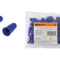 Соединительный изолирующий зажим СИЗ-2 4,5 мм2 синий (50 шт) TDM