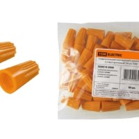 Соединительный изолирующий зажим СИЗ-3 5,5 мм2 оранжевый (50 шт) TDM