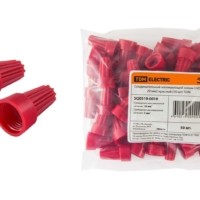 Соединительный изолирующий зажим СИЗ-5 20 мм2 красный (50 шт) TDM