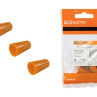 Соединительный изолирующий зажим СИЗ-3 5,5 мм2 оранжевый (5 шт) TDM
