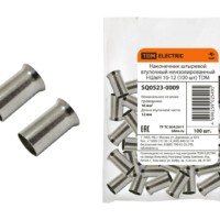 Наконечник кабельный НШвН 16-12 100шт/уп TDM