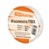 Изолента ПВХ 0,15х19мм Белая 20метров TDM