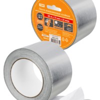 Лента алюминиевая клейкая 75 мм х 50 м TDM