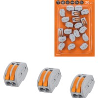 Клемма СМК зажимная с рычагом 2.5мм2 20шт/уп TDM