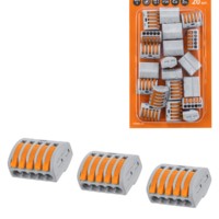 Клемма СМК зажимная с рычагом 2.5мм2 20шт/уп TDM