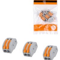 Клемма СМК зажимная с рычагом 2.5мм2 5шт/уп TDM