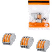 Клемма СМК зажимная с рычагом 2.5мм2 5шт/уп TDM