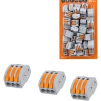 Клемма СМК зажимная с рычагом 2.5мм2 50шт/уп TDM