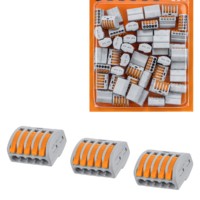 Клемма СМК зажимная с рычагом 2.5мм2 50шт/уп TDM