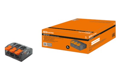 Клемма СМК зажимная с рычагом 2.5мм2 TDM