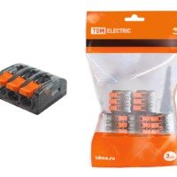 Клемма СМК зажимная с рычагом 2.5мм2 5шт/уп TDM