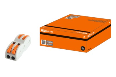 Клемма СМК зажимная проходная 2.5мм2 TDM