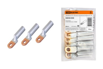 Наконечник кабельный DTL-120 медно-алюминиевый кабельный TDM