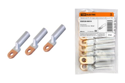 Наконечник кабельный DTL-185 медно-алюминиевый кабельный TDM