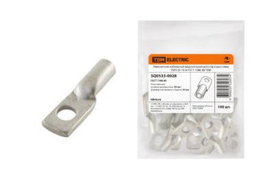 Наконечник кабельный ТМЛ 25-10-8 TDM