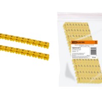 Маркер наборный – символ “A” желтый 1,5 мм2 (150 шт.) TDM