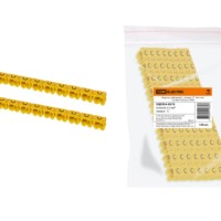 Маркер наборный – символ “C” желтый 1,5 мм2 (150 шт.) TDM