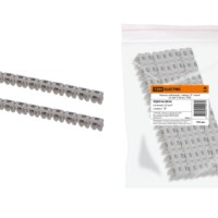 Маркер наборный – символ “8” серый 2,5 мм2 (150 шт.) TDM