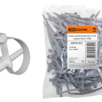 Дюбель-хомут 7х150 серый 50 шт/уп TDM