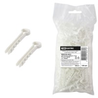 Дюбель-хомут ДХКП 5×10мм белый 100 шт/уп TDM